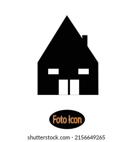 House icon. Vector illustration eps10