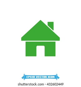 House icon vector illustration eps10.