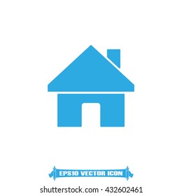 House icon vector illustration eps10.