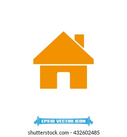 House icon vector illustration eps10.