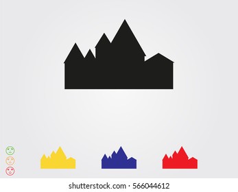 house, icon, vector illustration eps10