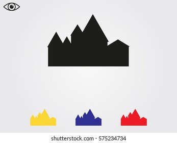 house, icon, vector illustration eps10