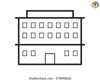 house, icon, vector illustration eps10