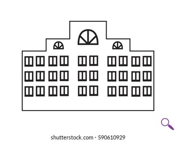 house icon, vector illustration eps10