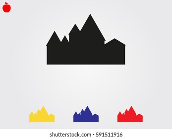 house, icon, vector illustration eps10