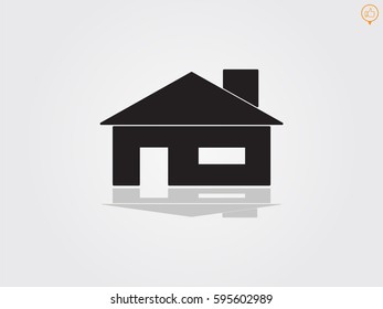 house, icon, vector illustration eps10