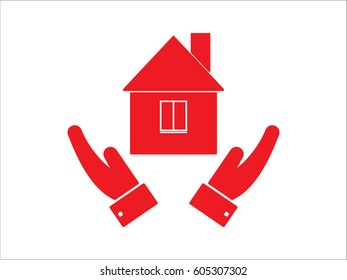 house, icon, vector illustration eps10