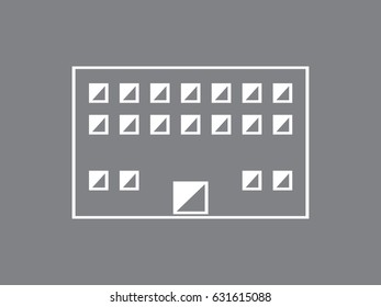 house, icon, vector illustration eps10