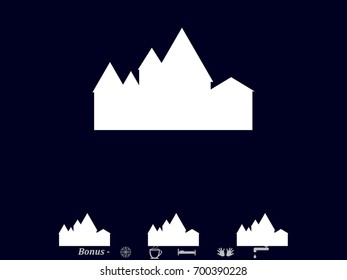 house, icon, vector illustration eps10