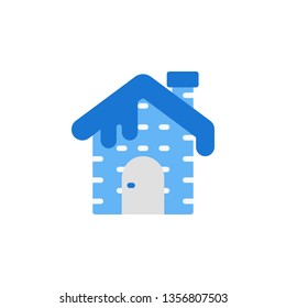 House Icon Vector Illustration in Flat Style for Any Purpose