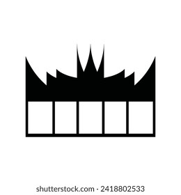 House icon vector illustration logo design