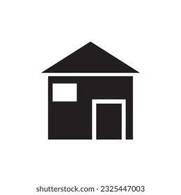 House icon vector illustration on white background icon editable stroke, sign, symbol outline line button isolated on white