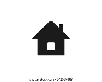 House icon vector illustration on white background