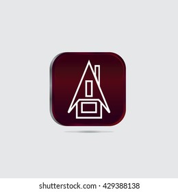 house icon vector illustration real estate home