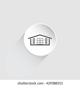 house icon vector illustration real estate home picture eps