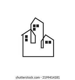 diseño de símbolo de ilustración de icono de casa
