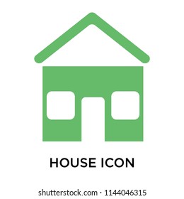 House icon vector isolated on white background for your web and mobile app design, House logo concept