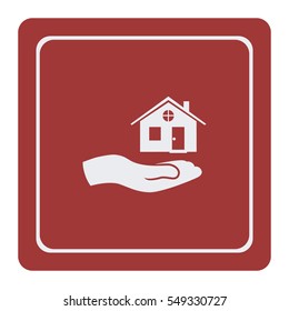 House icon, vector logo
