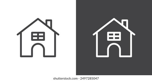 House icon vector logo set collection for web app ui
