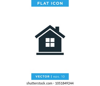House Icon Vector Logo Template