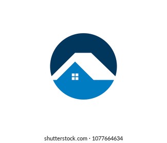 House Icon Vector Logo Template Illustration Design