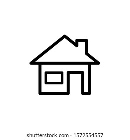 house icon vector  logo template in trendy flat style 