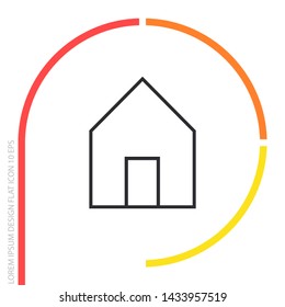 house icon vector . Lorem Ipsum Illustration design