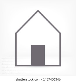 house icon vector . Lorem Ipsum Illustration design