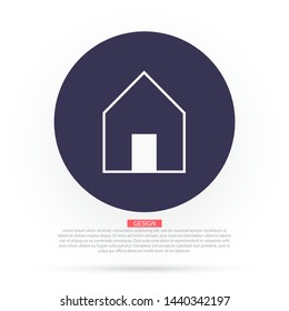 house icon vector . Lorem Ipsum Illustration design