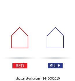 house icon vector . Lorem Ipsum Illustration design