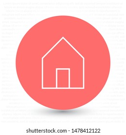 house icon vector . Lorem Ipsum Illustration design