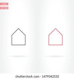 house icon vector . Lorem Ipsum Illustration design