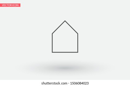 house icon vector . Lorem Ipsum Illustration design