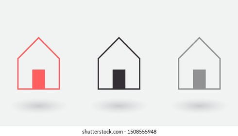 house icon vector . Lorem Ipsum Illustration design