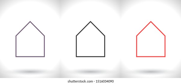 house icon vector . Lorem Ipsum Illustration design