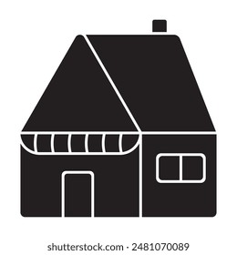 house icon vector on white background