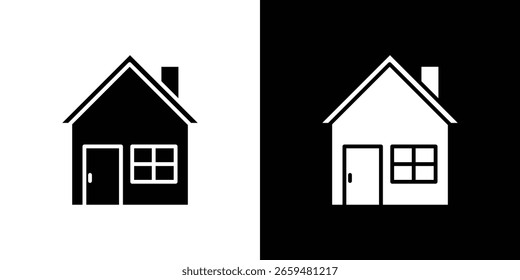 Ícone de casa Gráficos escalonáveis do vetor