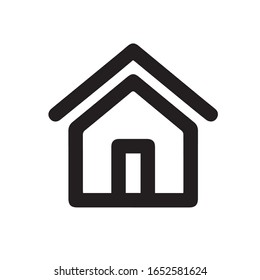 House icon vector. House icon simple. House  app. House icon web, Home  Vector isolated flat