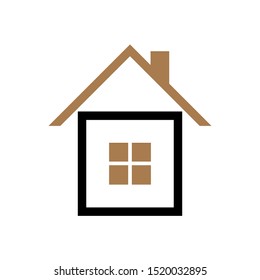 House icon Vector simple flat logo symbol