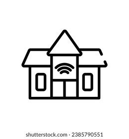 house icon vector stock illustration