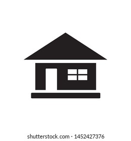 house icon vector symbol template