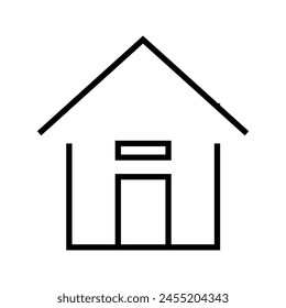 casa icono Vector en moda