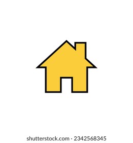 House icon vector for web and mobile app. Home sign and symbol