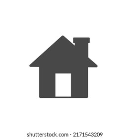 House icon vector,flat illustrstion graphic. Use for interface of web,app and mobile element design.