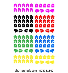 House icon web color