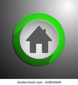 House Icon. Web design style