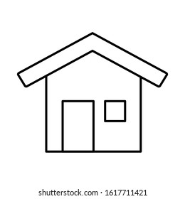 house icon with a white background