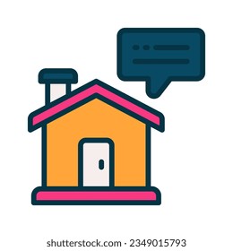 Haussymbol für Ihre Website, Ihr Handy, Ihre Präsentation und Ihr Logo-Design.