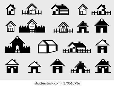House Icons set 