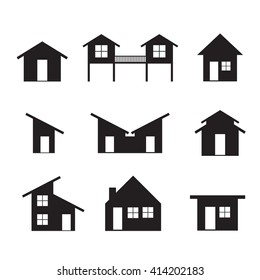 House icons set